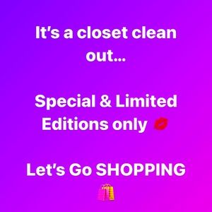 Vintage, Special Edition and Limited Edition Only